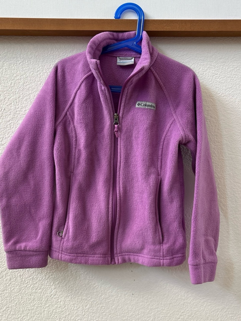 Columbia Girls’ Benton Springs Fleece Jacket Lavender, Size 7/8